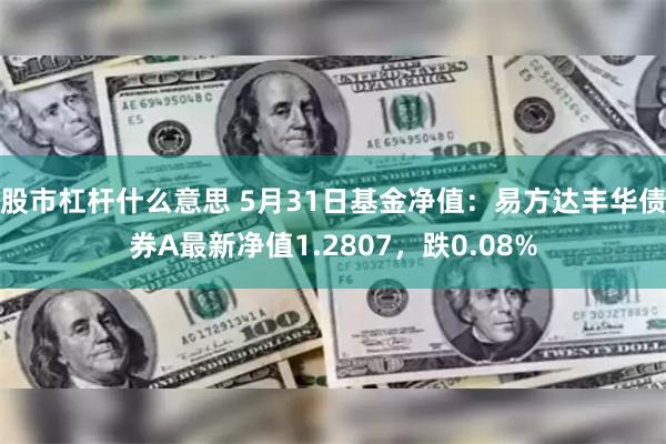 股市杠杆什么意思 5月31日基金净值：易方达丰华债券A最新净值1.2807，跌0.08%