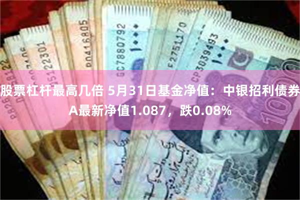 股票杠杆最高几倍 5月31日基金净值：中银招利债券A最新净值1.087，跌0.08%