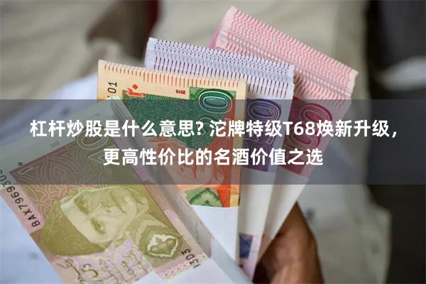 杠杆炒股是什么意思? 沱牌特级T68焕新升级，更高性价比的名酒价值之选